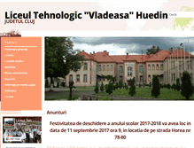 Tablet Screenshot of liceulvladeasahuedin.info